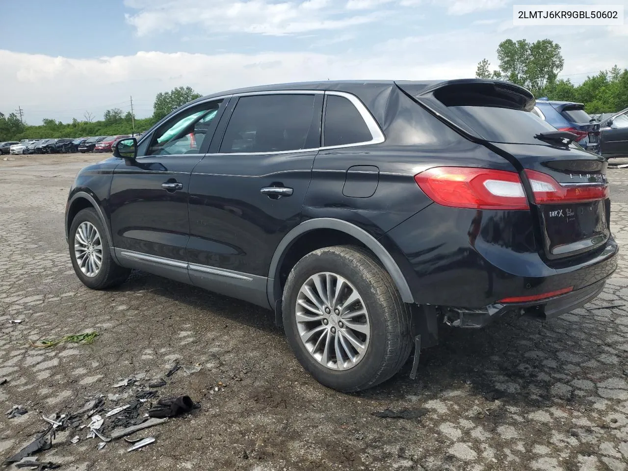 2016 Lincoln Mkx Select VIN: 2LMTJ6KR9GBL50602 Lot: 54161444