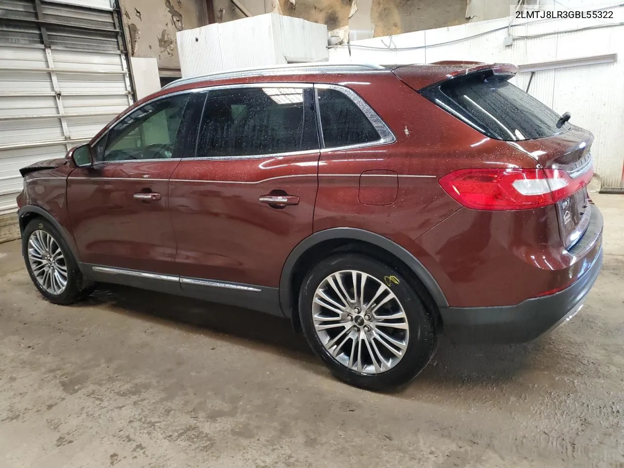 2LMTJ8LR3GBL55322 2016 Lincoln Mkx Reserve