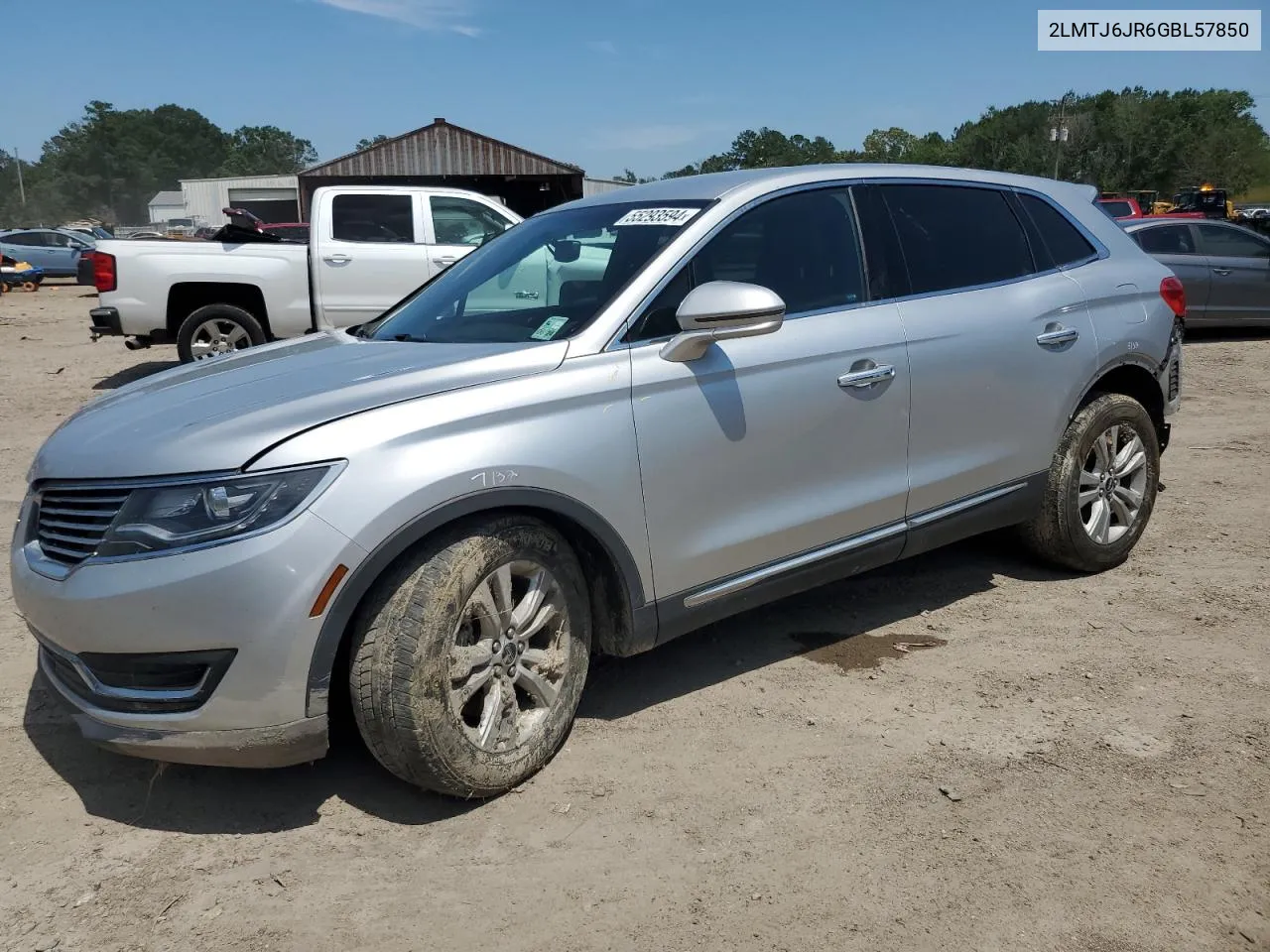 2016 Lincoln Mkx Premiere VIN: 2LMTJ6JR6GBL57850 Lot: 55293594