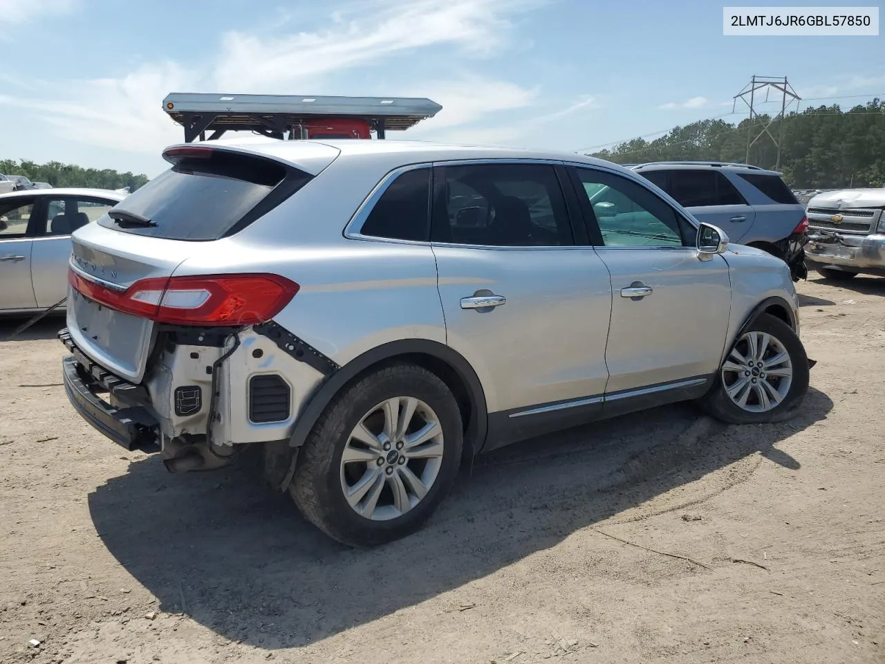 2016 Lincoln Mkx Premiere VIN: 2LMTJ6JR6GBL57850 Lot: 55293594