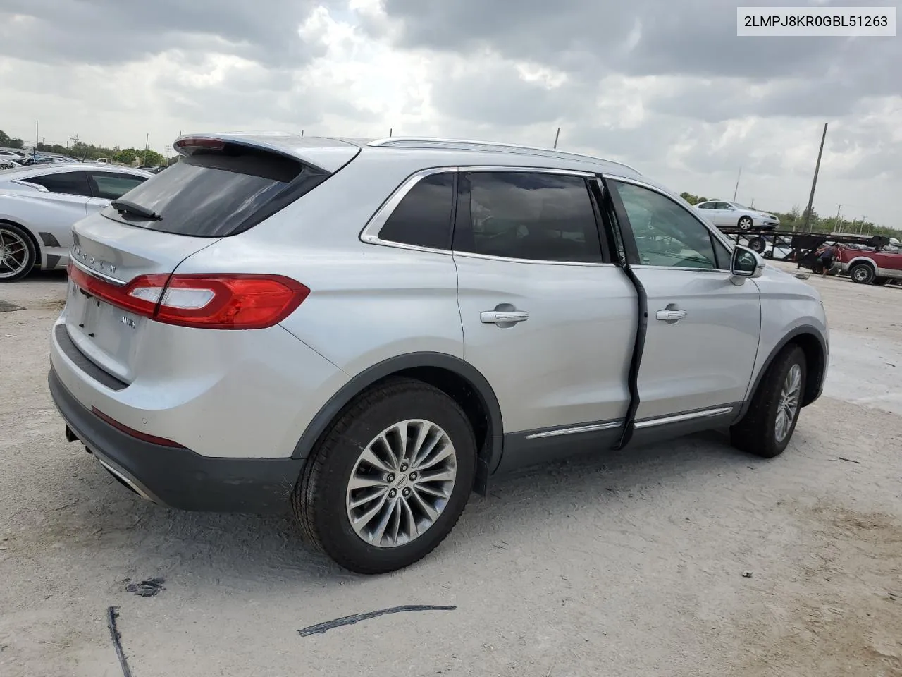 2016 Lincoln Mkx Select VIN: 2LMPJ8KR0GBL51263 Lot: 55304854