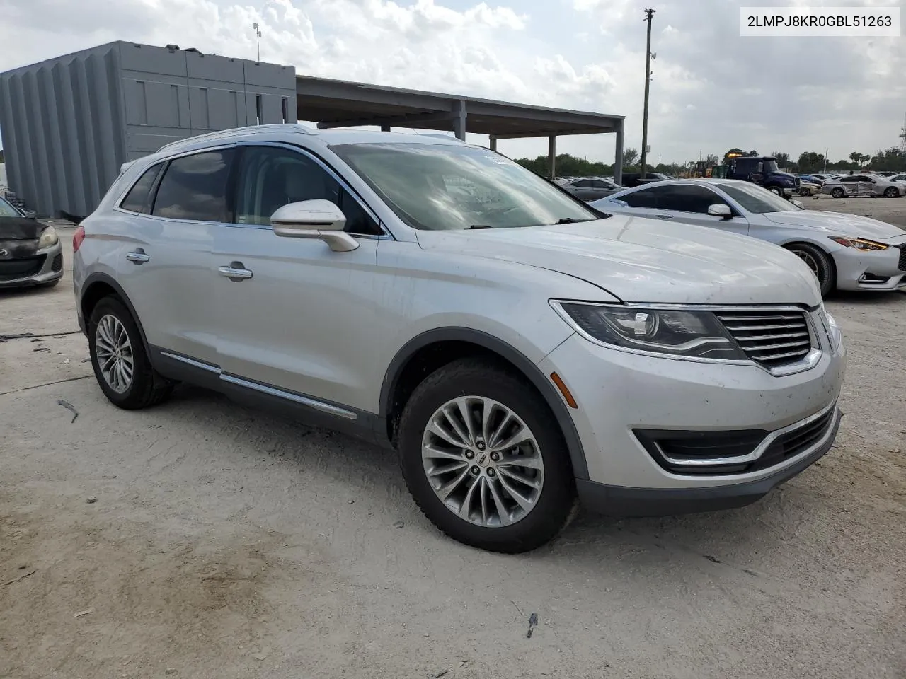 2016 Lincoln Mkx Select VIN: 2LMPJ8KR0GBL51263 Lot: 55304854