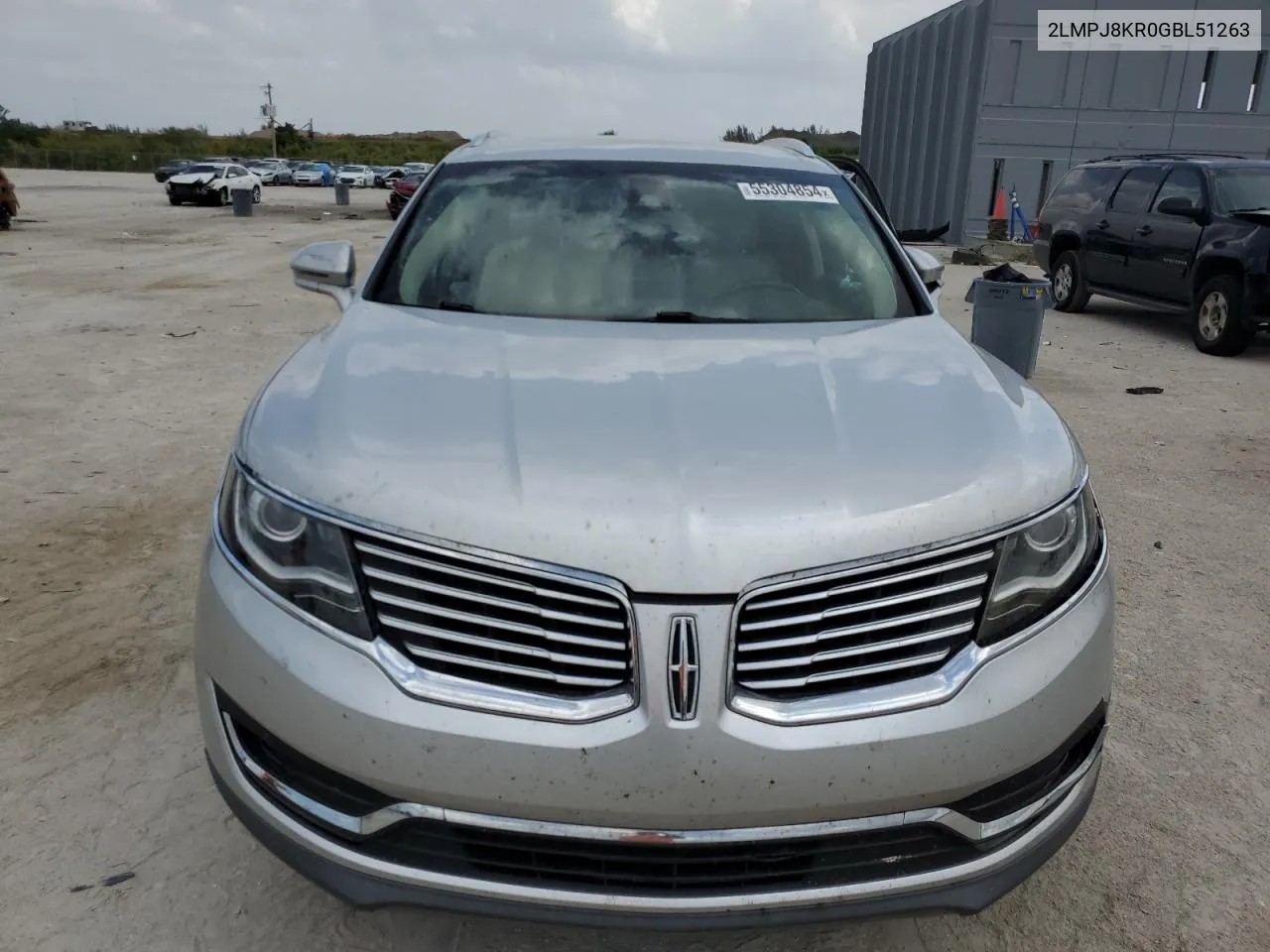 2016 Lincoln Mkx Select VIN: 2LMPJ8KR0GBL51263 Lot: 55304854