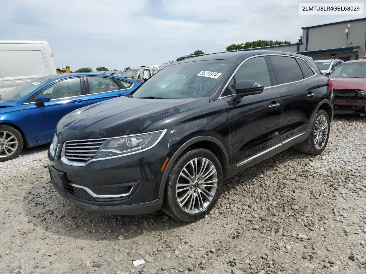 2LMTJ8LR4GBL68029 2016 Lincoln Mkx Reserve