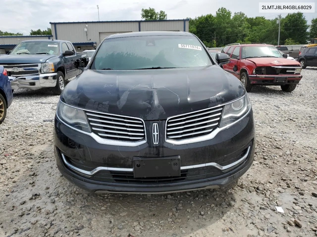 2LMTJ8LR4GBL68029 2016 Lincoln Mkx Reserve