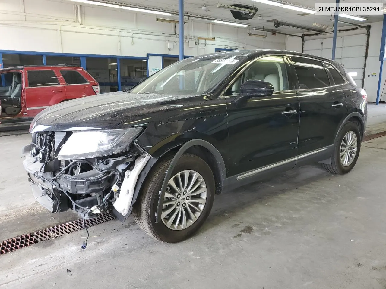 2LMTJ6KR4GBL35294 2016 Lincoln Mkx Select