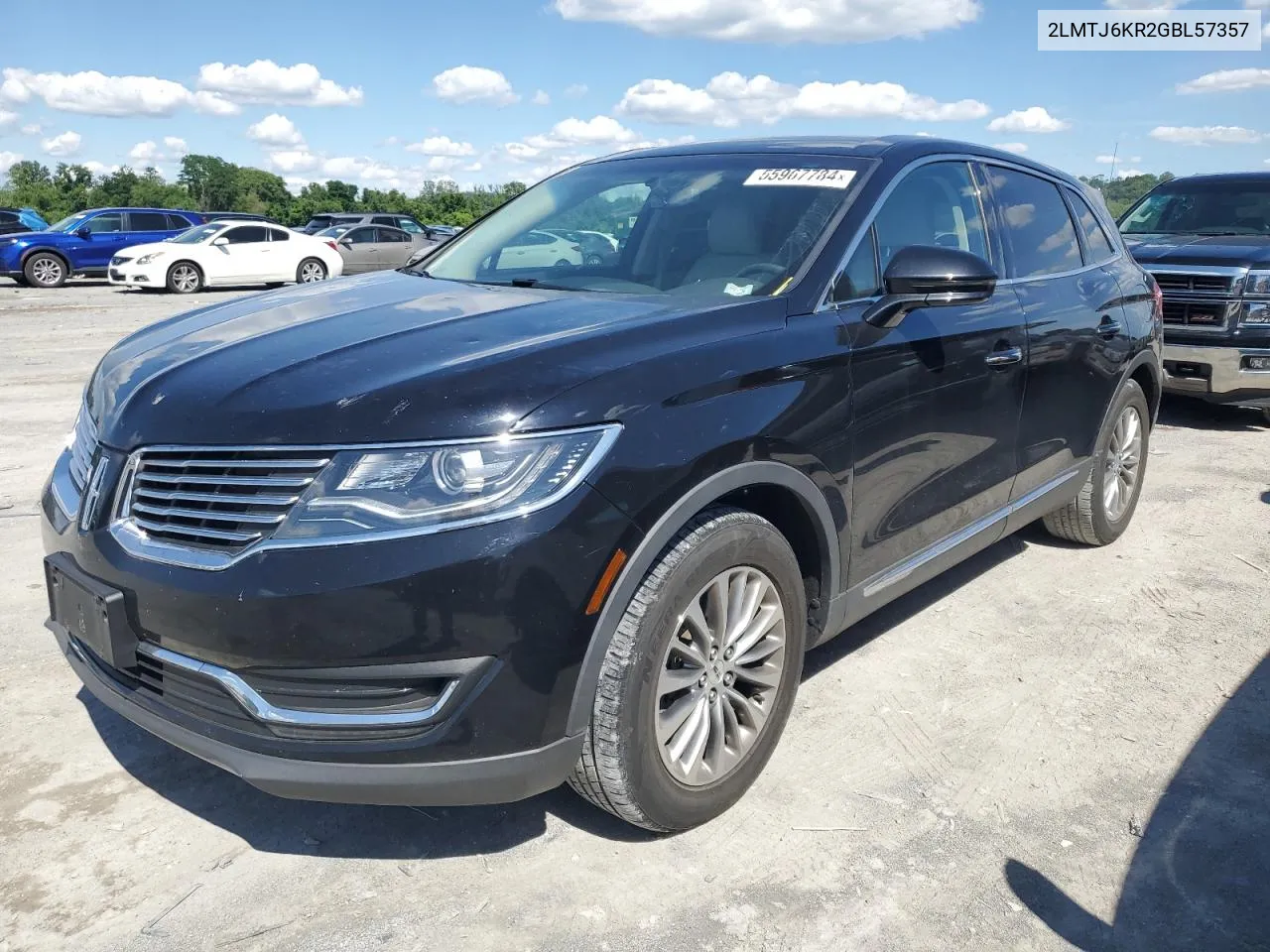 2016 Lincoln Mkx Select VIN: 2LMTJ6KR2GBL57357 Lot: 55967784