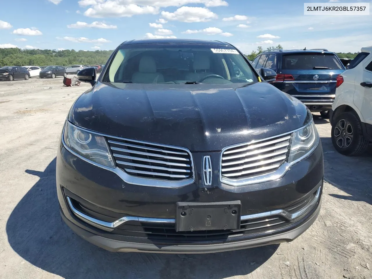 2LMTJ6KR2GBL57357 2016 Lincoln Mkx Select