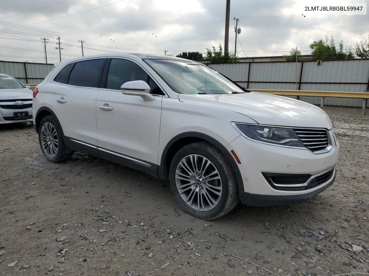 2016 Lincoln Mkx Reserve VIN: 2LMTJ8LR8GBL59947 Lot: 56210814