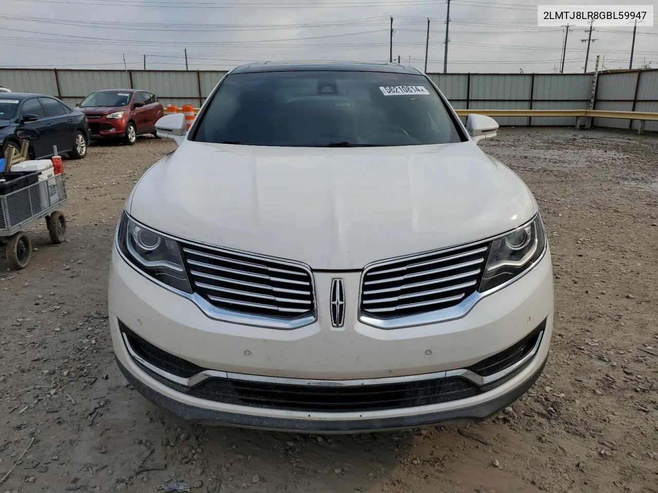 2016 Lincoln Mkx Reserve VIN: 2LMTJ8LR8GBL59947 Lot: 56210814