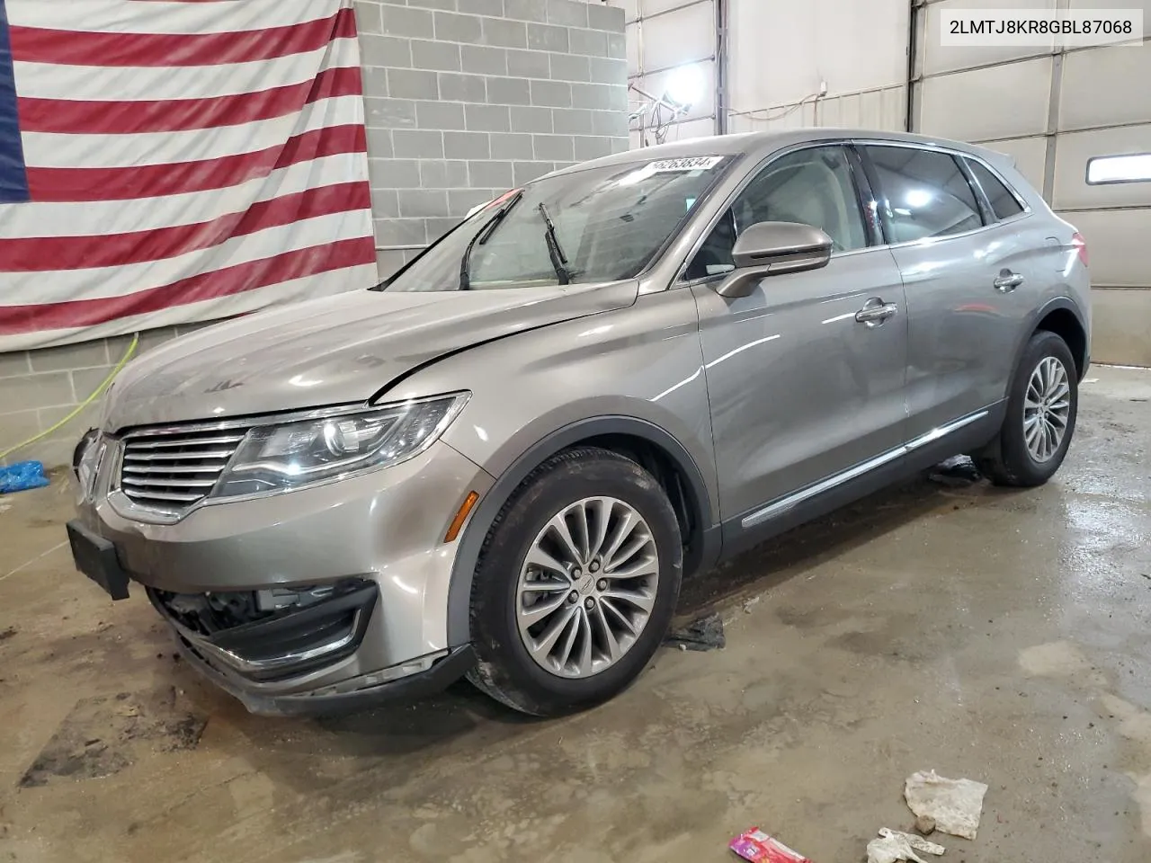 2016 Lincoln Mkx Select VIN: 2LMTJ8KR8GBL87068 Lot: 56263834