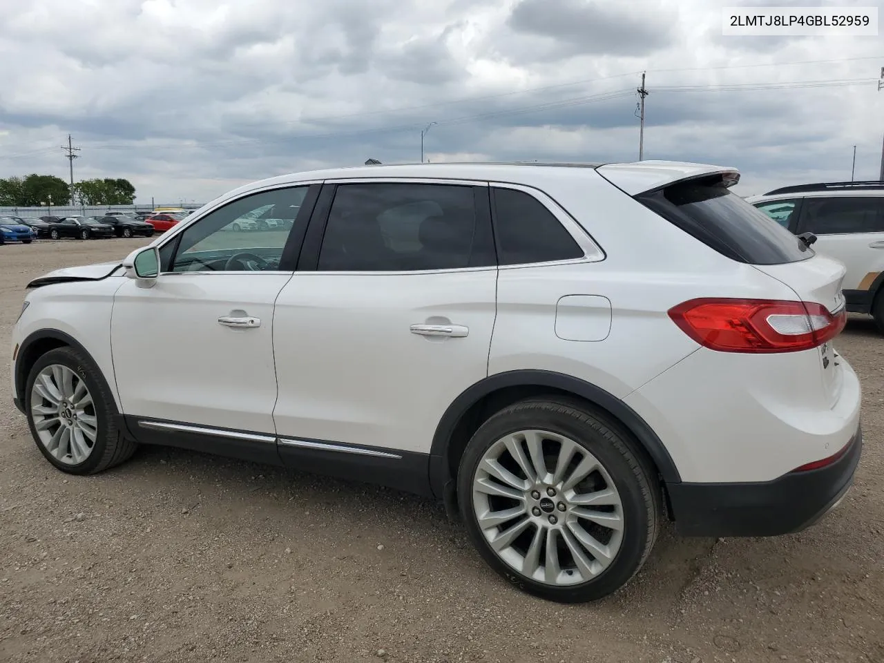 2016 Lincoln Mkx Reserve VIN: 2LMTJ8LP4GBL52959 Lot: 56530164