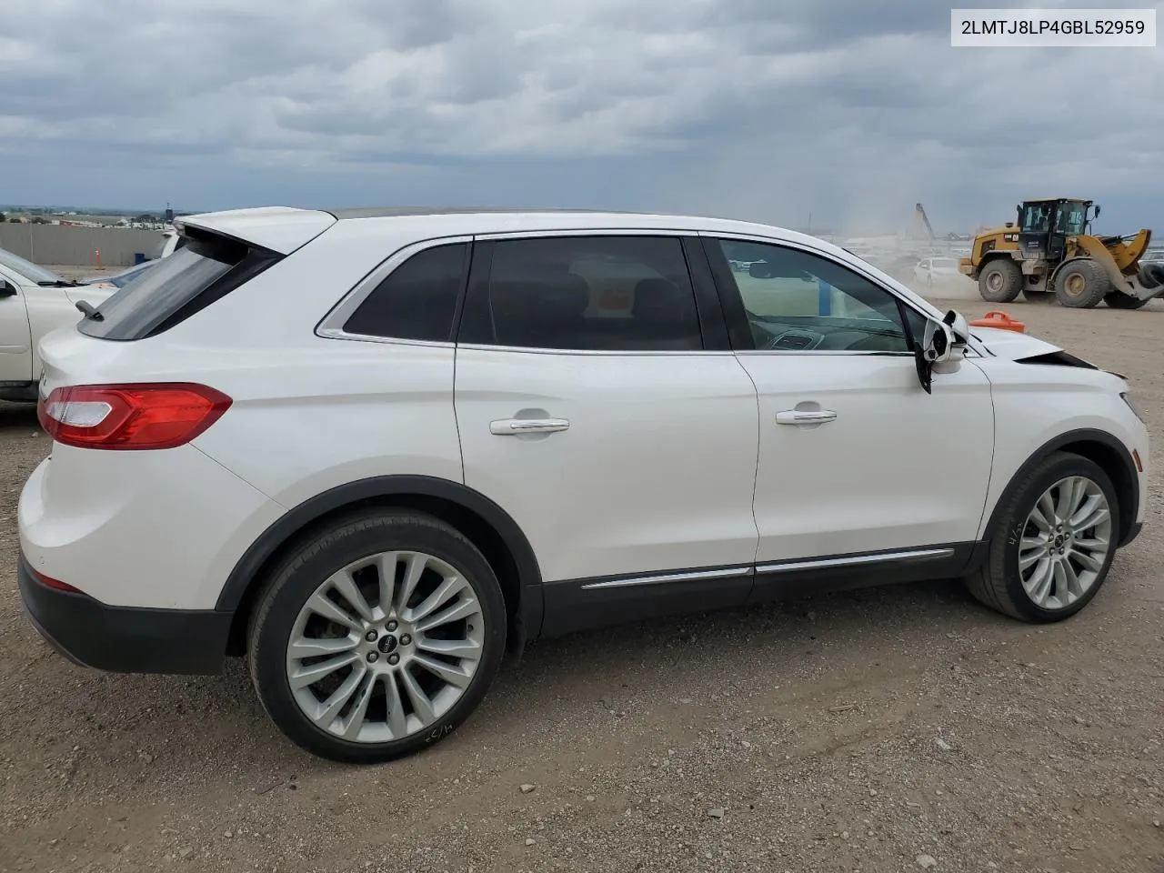 2LMTJ8LP4GBL52959 2016 Lincoln Mkx Reserve