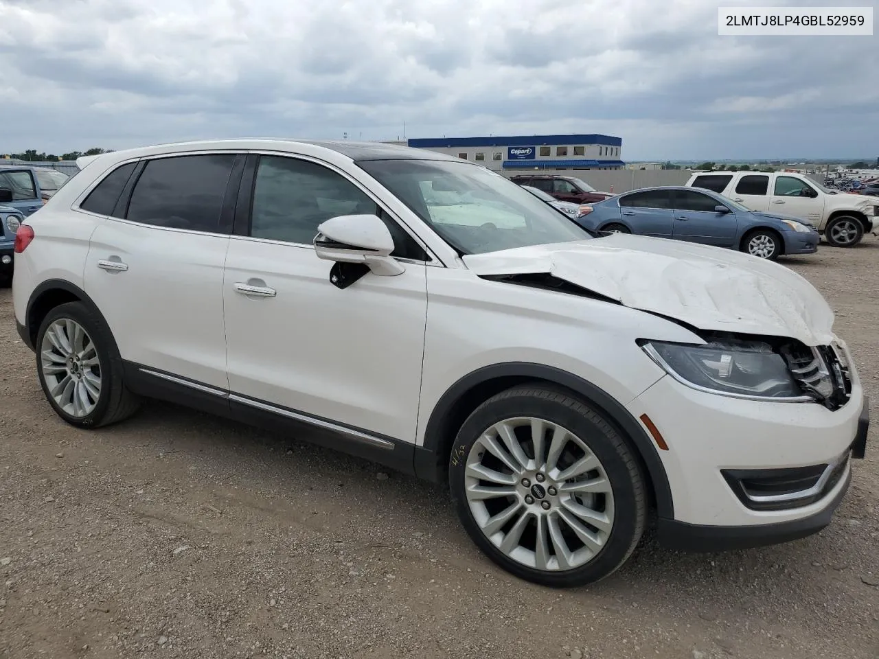 2016 Lincoln Mkx Reserve VIN: 2LMTJ8LP4GBL52959 Lot: 56530164