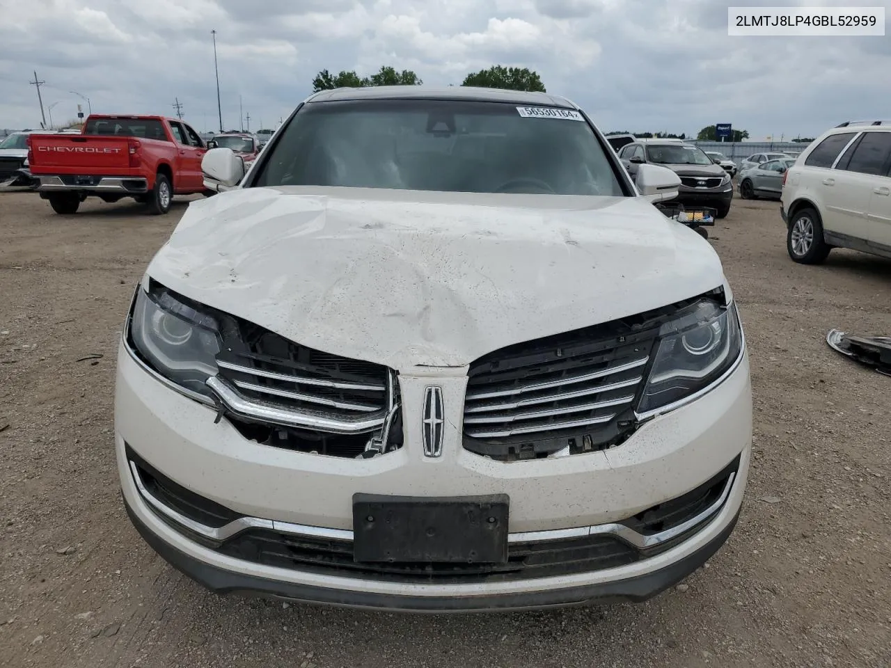 2LMTJ8LP4GBL52959 2016 Lincoln Mkx Reserve