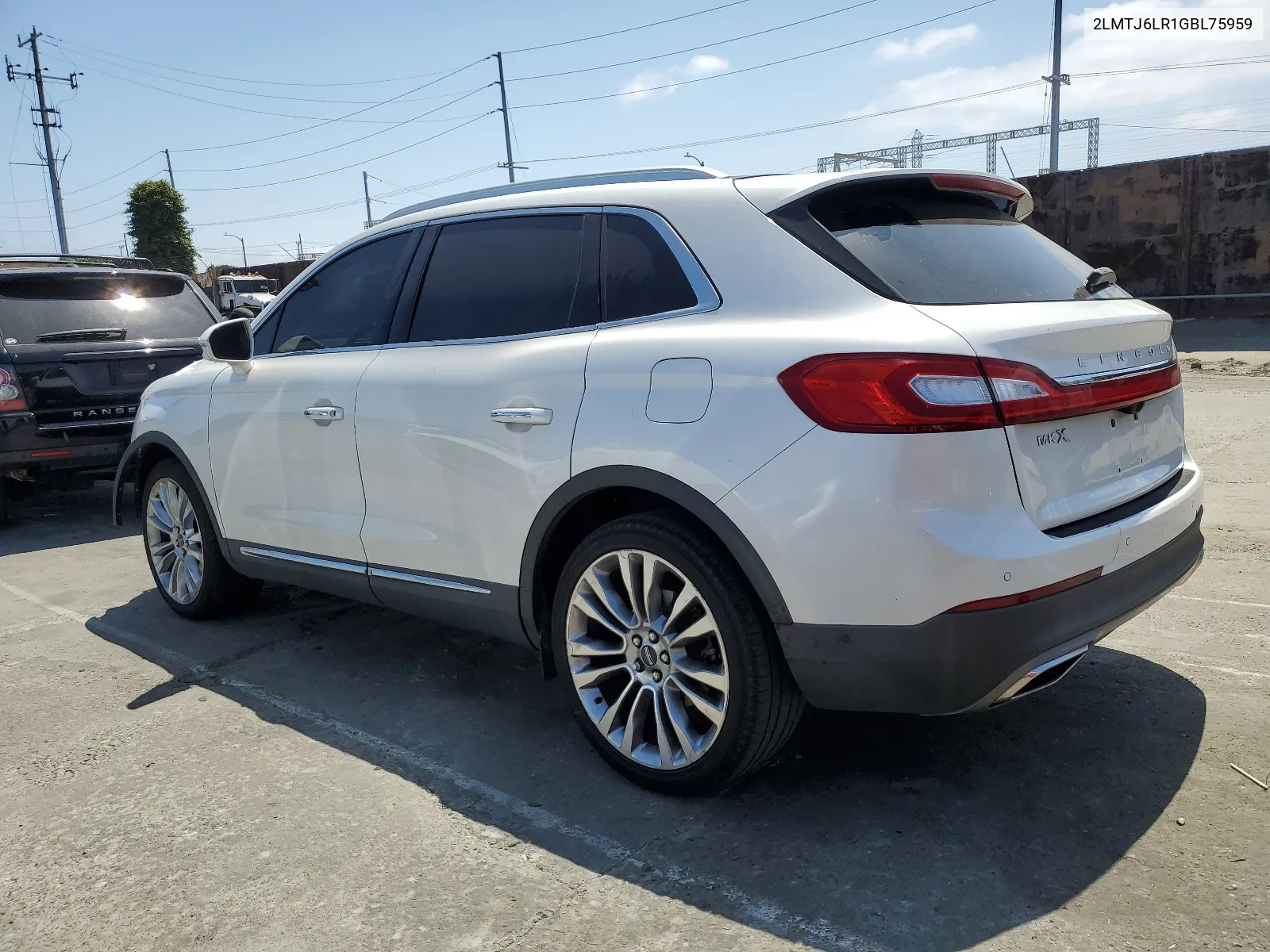 2016 Lincoln Mkx Reserve VIN: 2LMTJ6LR1GBL75959 Lot: 56942614