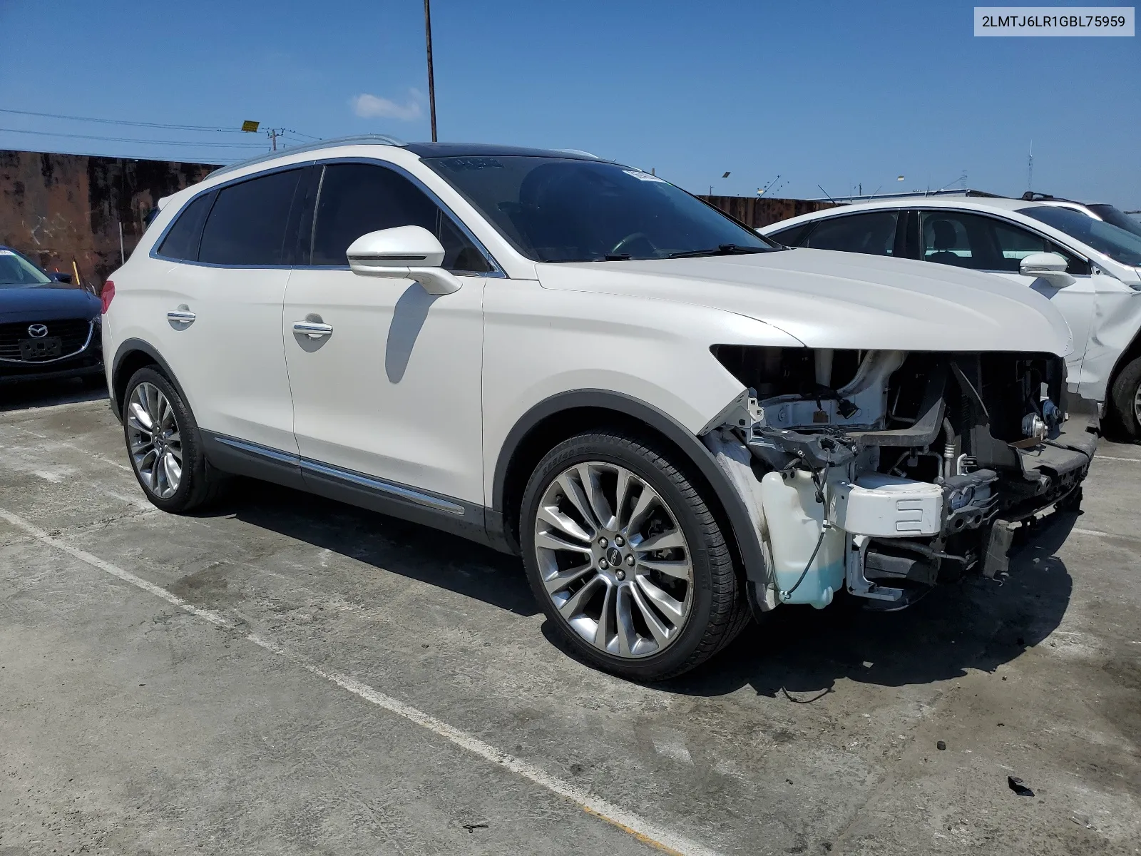 2LMTJ6LR1GBL75959 2016 Lincoln Mkx Reserve