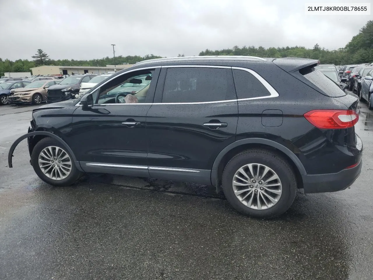 2016 Lincoln Mkx Select VIN: 2LMTJ8KR0GBL78655 Lot: 57575834