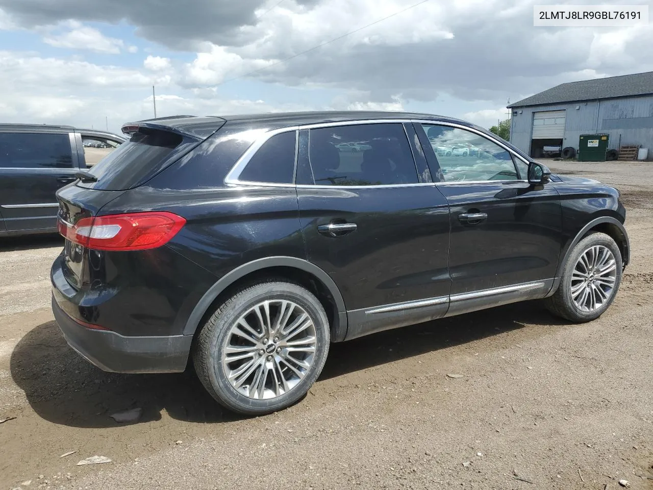 2016 Lincoln Mkx Reserve VIN: 2LMTJ8LR9GBL76191 Lot: 57640224