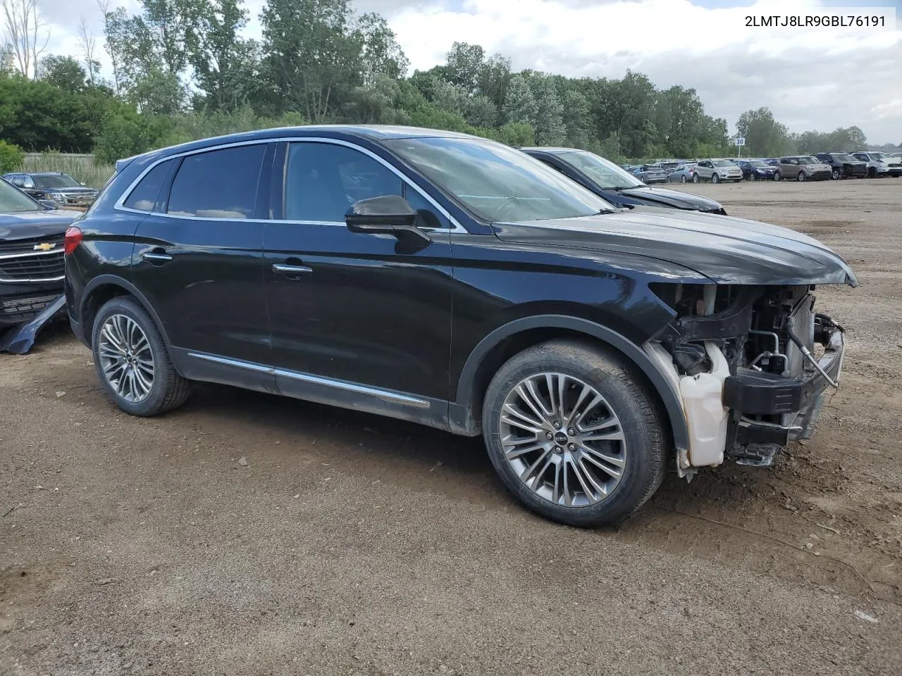 2LMTJ8LR9GBL76191 2016 Lincoln Mkx Reserve