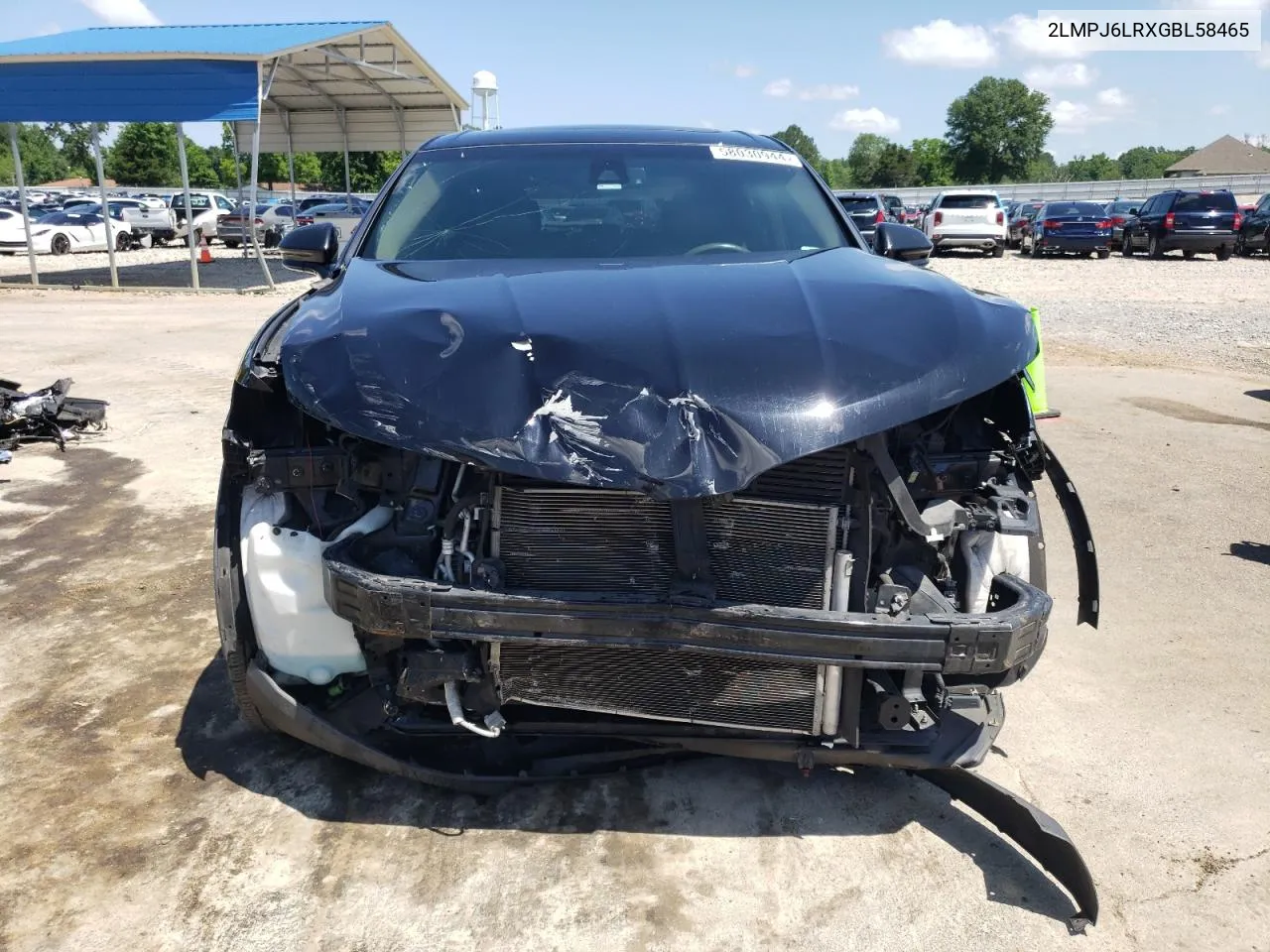 2LMPJ6LRXGBL58465 2016 Lincoln Mkx Reserve