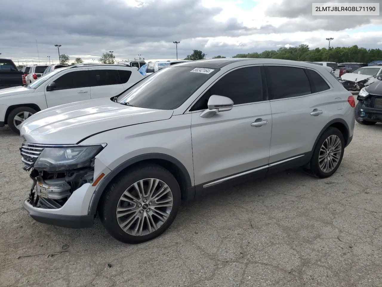 2LMTJ8LR4GBL71190 2016 Lincoln Mkx Reserve