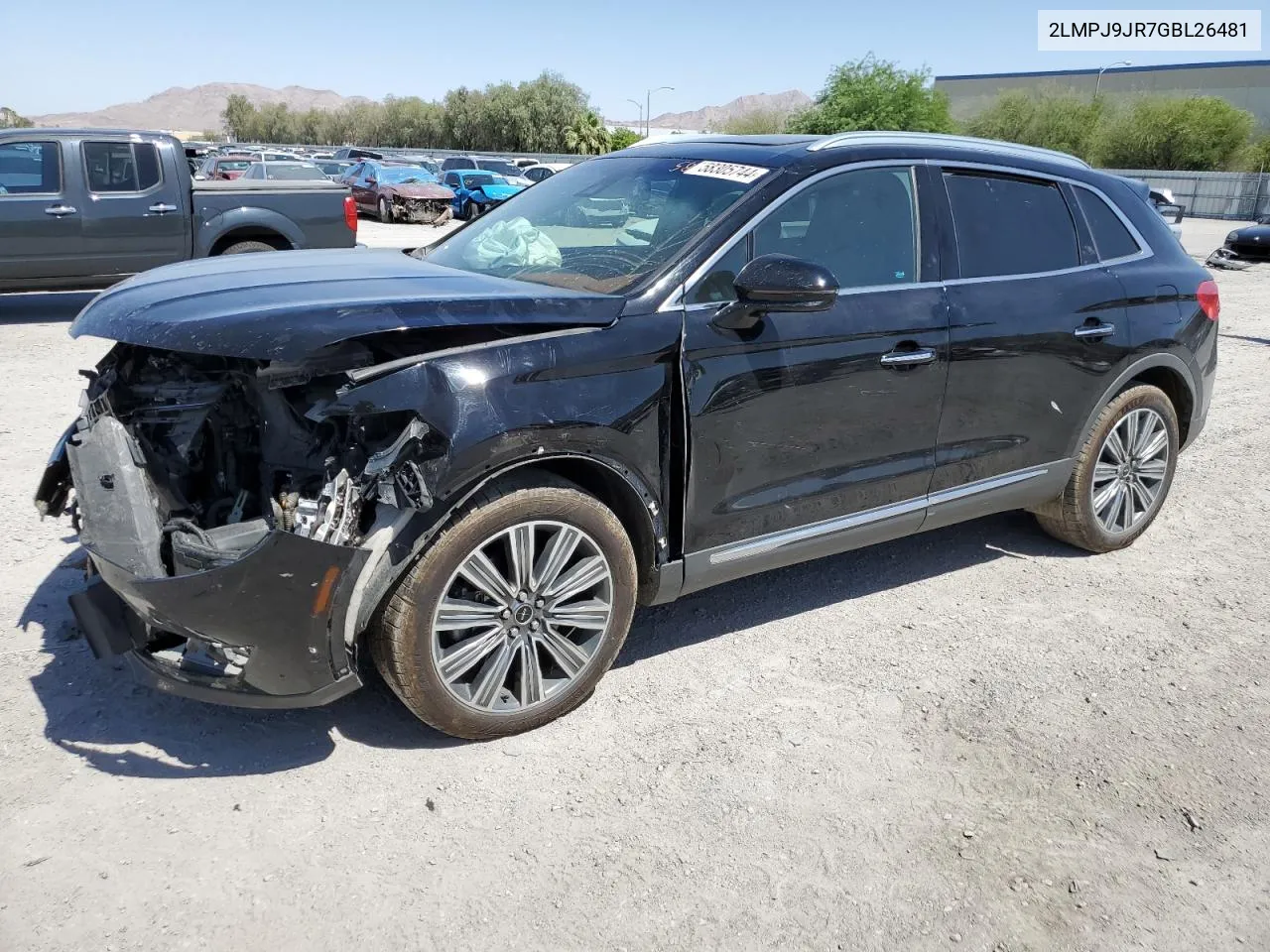 2LMPJ9JR7GBL26481 2016 Lincoln Mkx Black Label