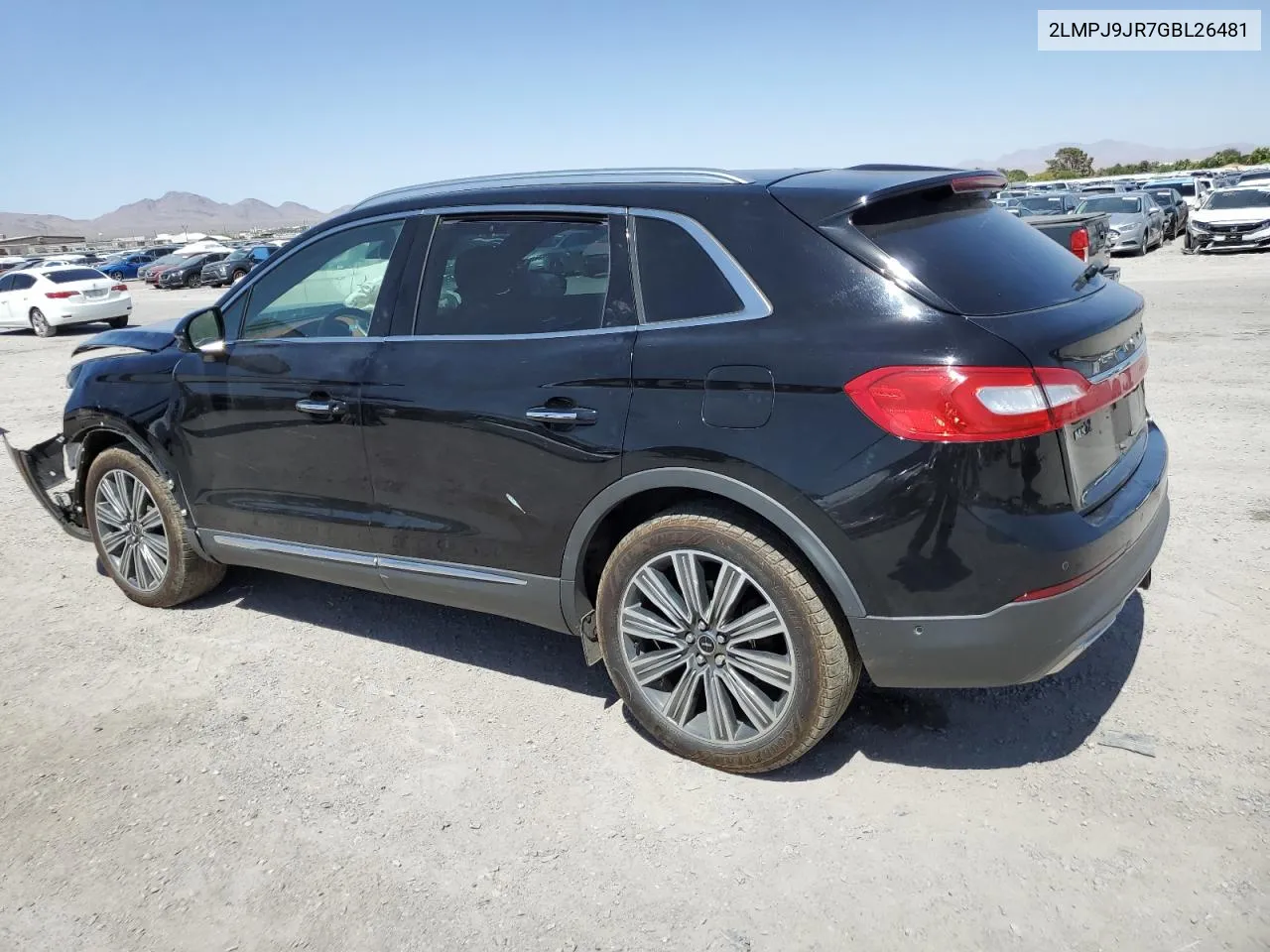 2LMPJ9JR7GBL26481 2016 Lincoln Mkx Black Label