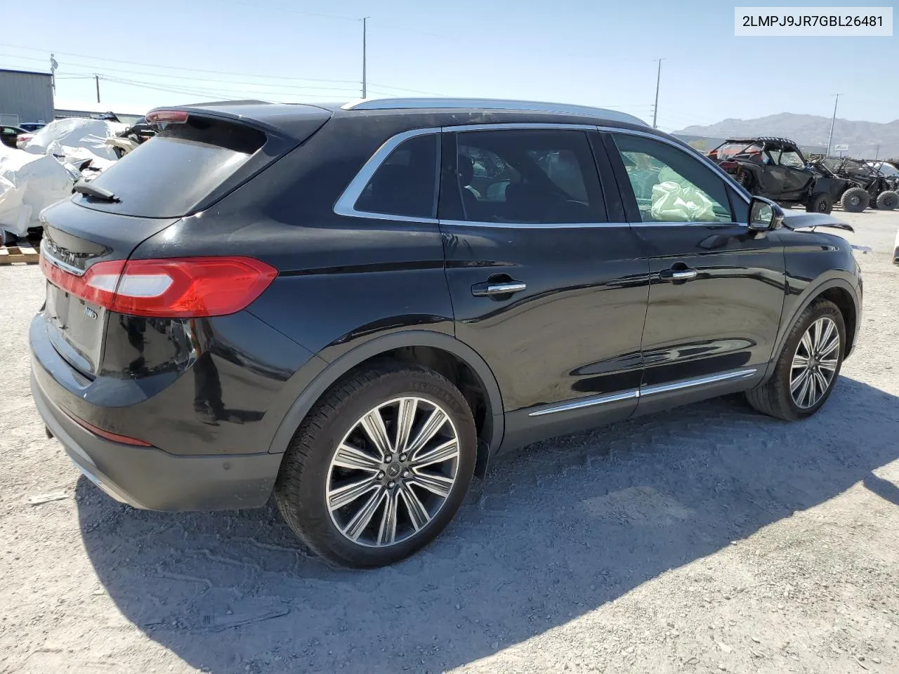 2016 Lincoln Mkx Black Label VIN: 2LMPJ9JR7GBL26481 Lot: 58305744