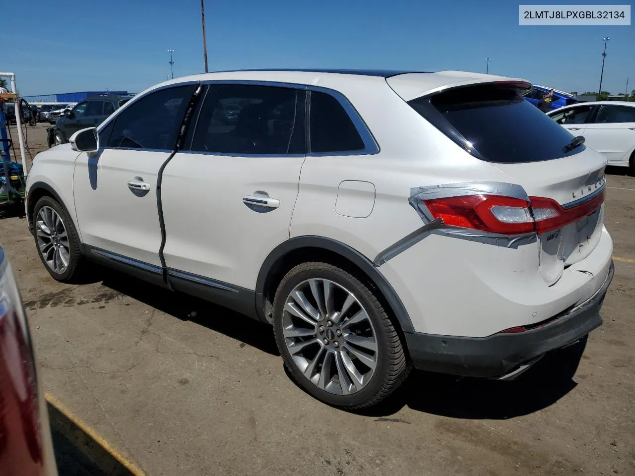 2LMTJ8LPXGBL32134 2016 Lincoln Mkx Reserve