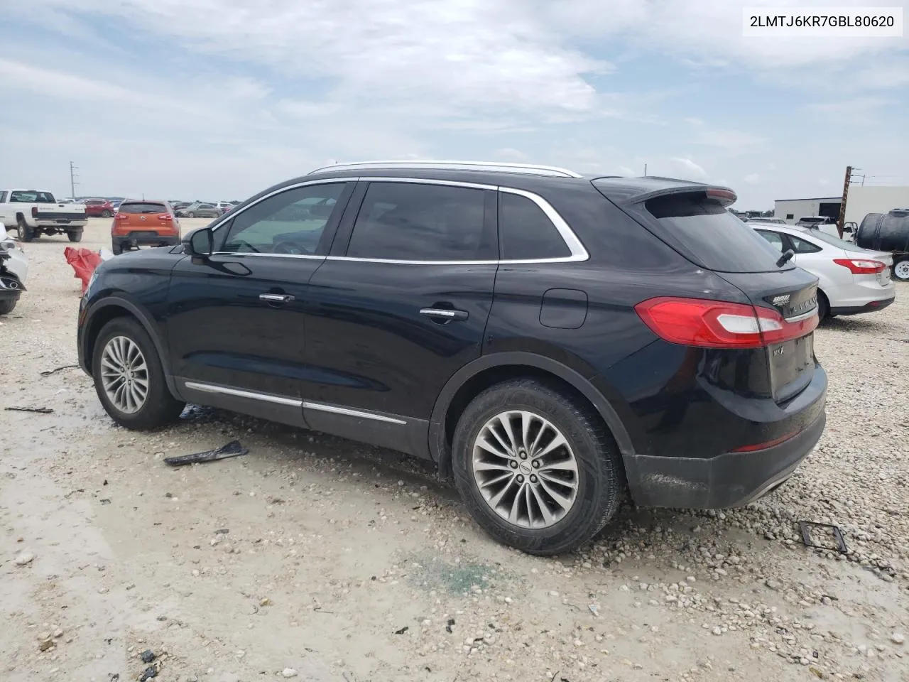 2LMTJ6KR7GBL80620 2016 Lincoln Mkx Select