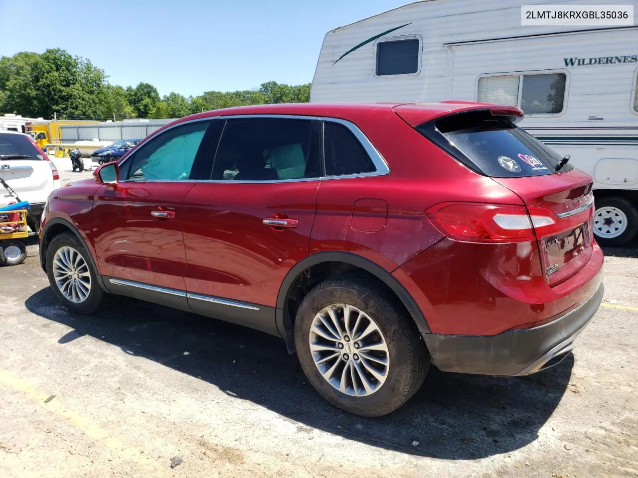 2LMTJ8KRXGBL35036 2016 Lincoln Mkx Select