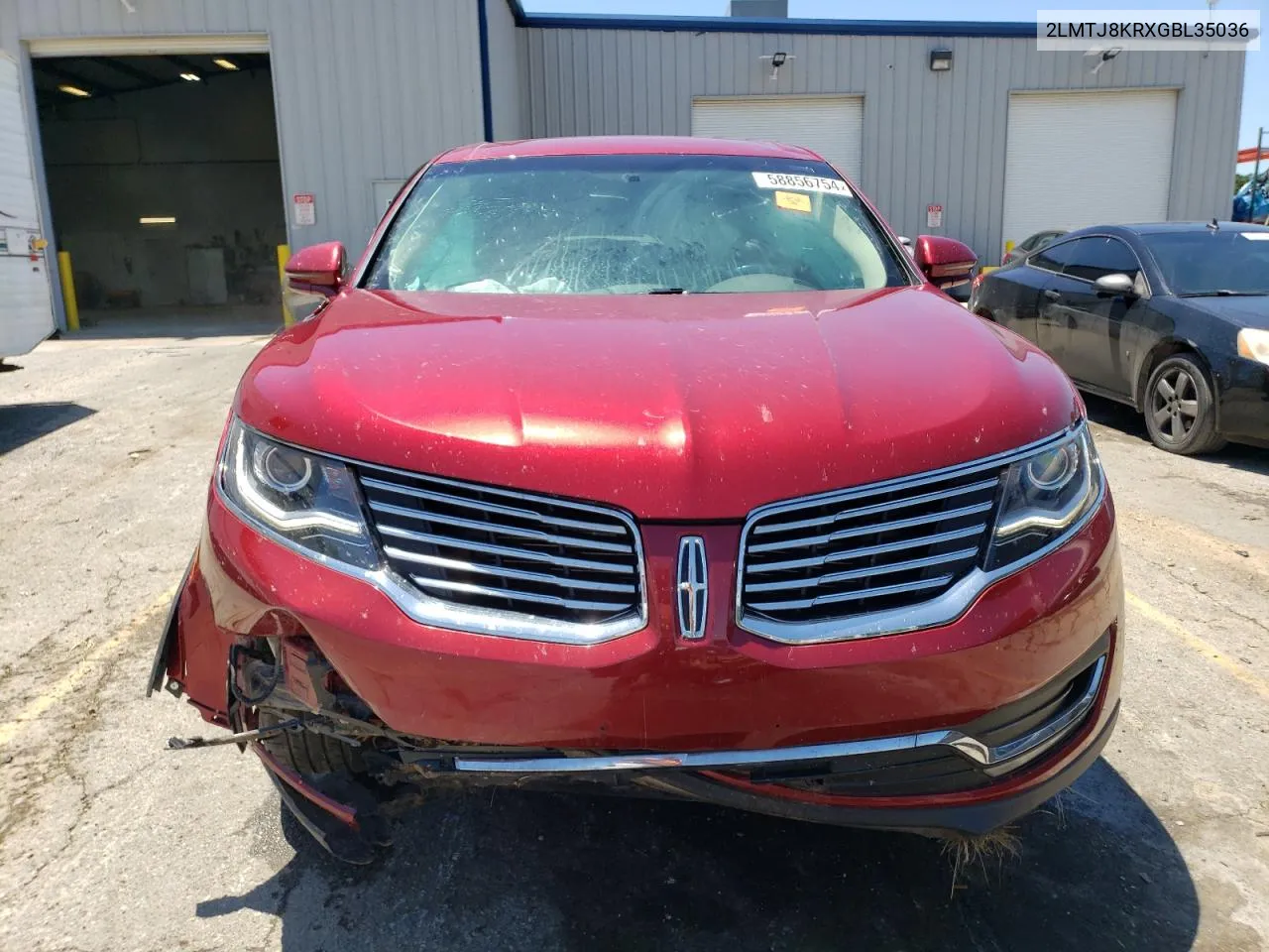 2LMTJ8KRXGBL35036 2016 Lincoln Mkx Select