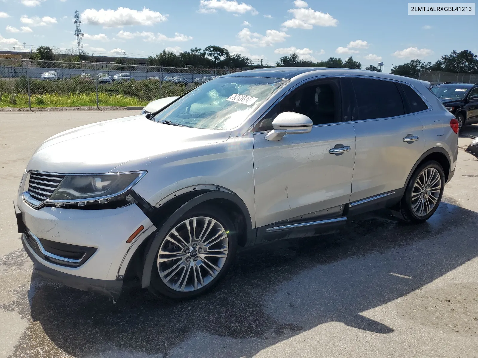 2016 Lincoln Mkx Reserve VIN: 2LMTJ6LRXGBL41213 Lot: 59881324