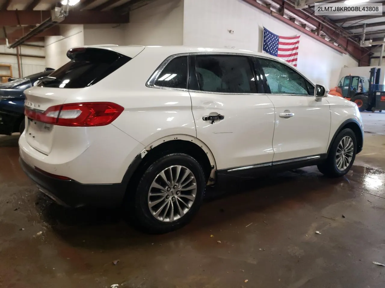 2LMTJ8KR0GBL43808 2016 Lincoln Mkx Select