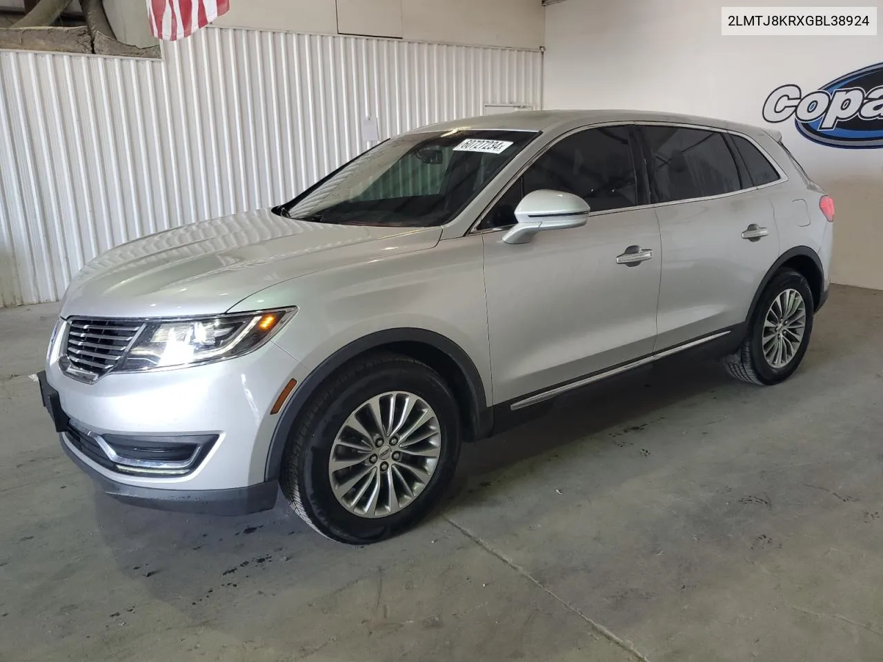 2LMTJ8KRXGBL38924 2016 Lincoln Mkx Select