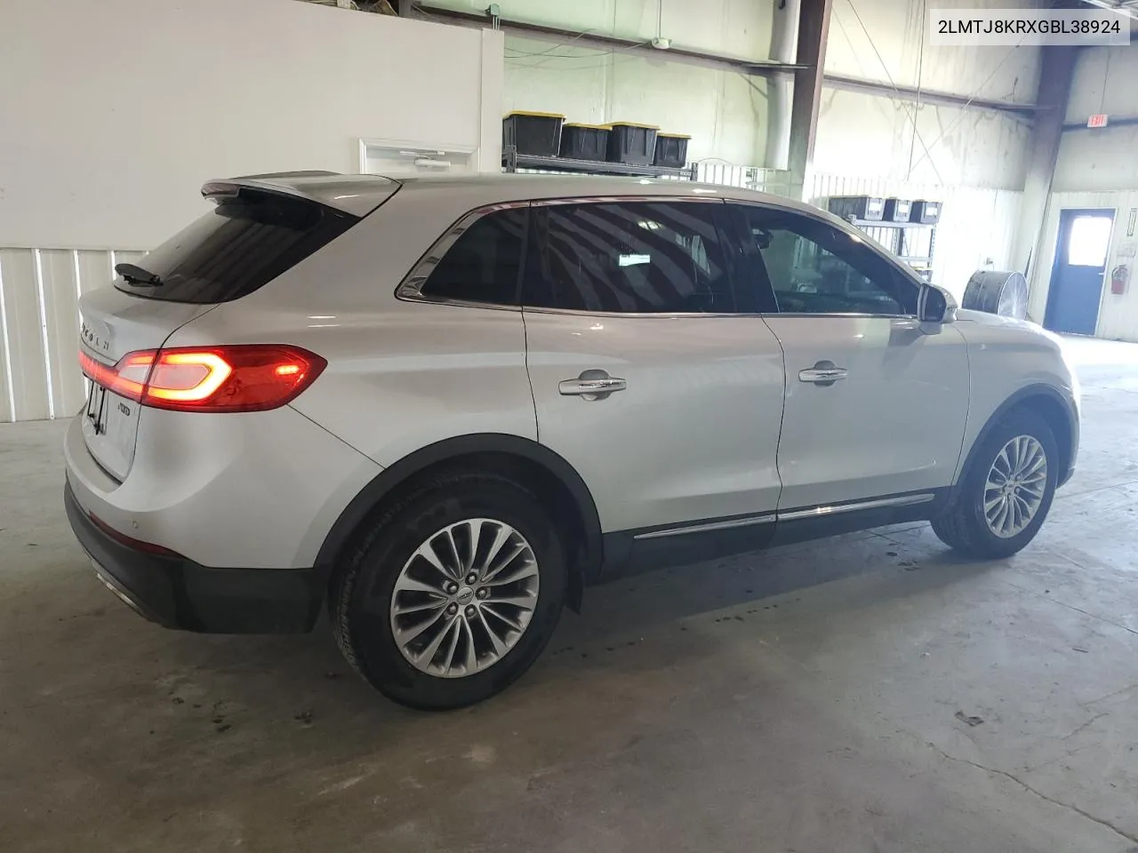 2016 Lincoln Mkx Select VIN: 2LMTJ8KRXGBL38924 Lot: 60727234