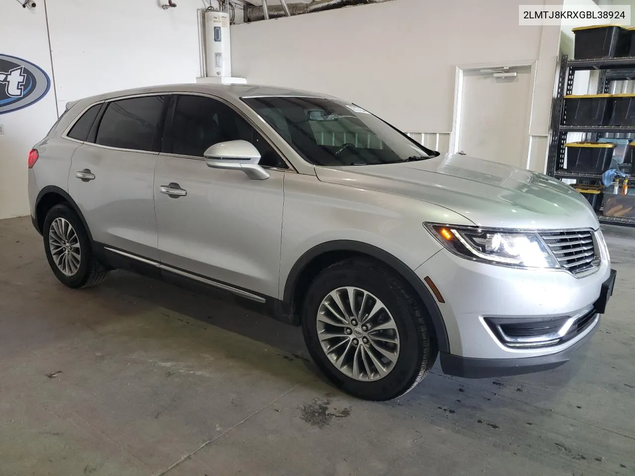 2016 Lincoln Mkx Select VIN: 2LMTJ8KRXGBL38924 Lot: 60727234