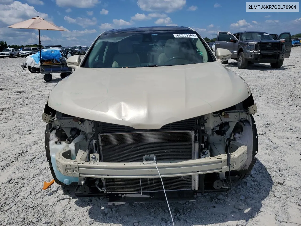 2016 Lincoln Mkx Select VIN: 2LMTJ6KR7GBL78964 Lot: 60815344