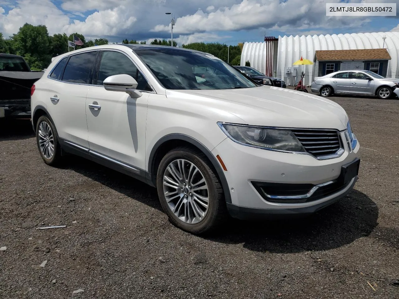 2LMTJ8LR8GBL50472 2016 Lincoln Mkx Reserve