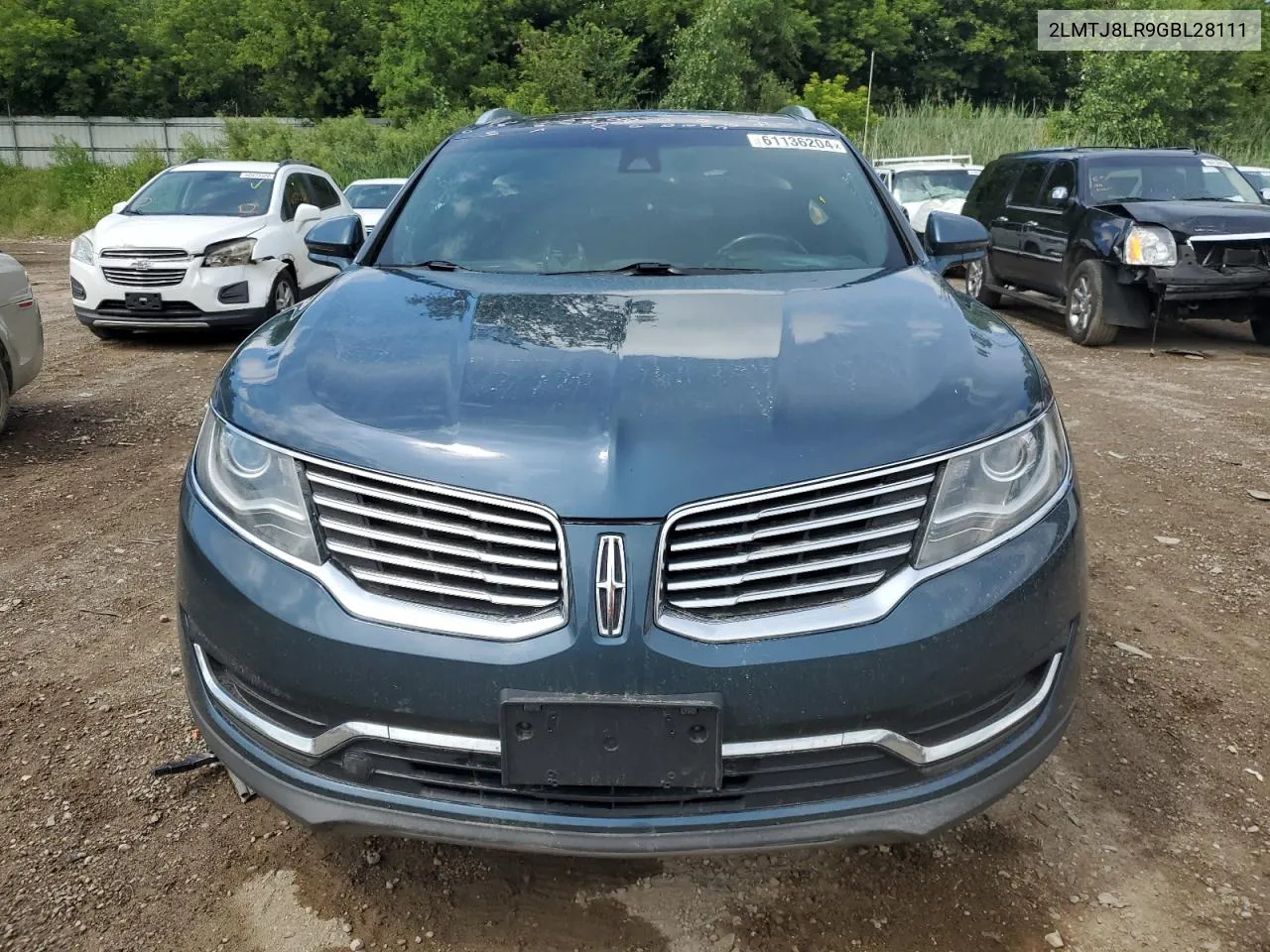 2LMTJ8LR9GBL28111 2016 Lincoln Mkx Reserve