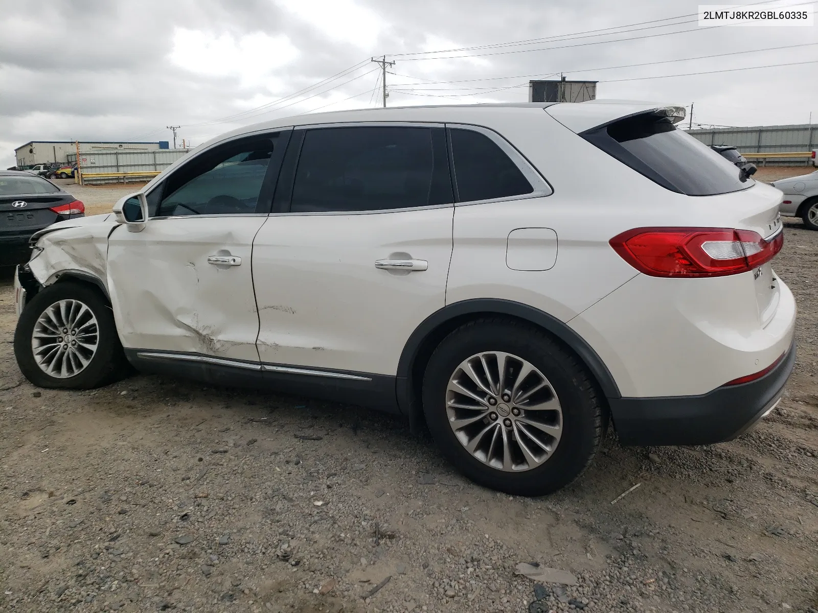 2LMTJ8KR2GBL60335 2016 Lincoln Mkx Select