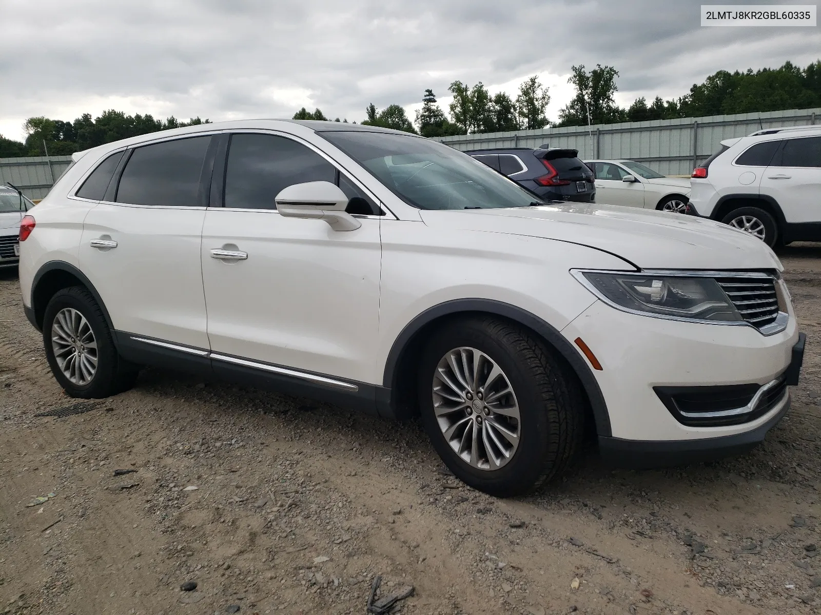 2LMTJ8KR2GBL60335 2016 Lincoln Mkx Select