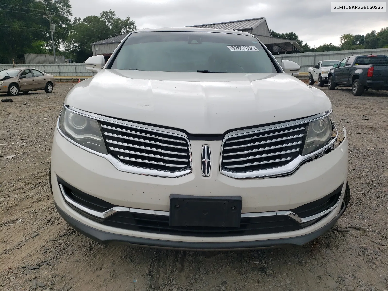 2016 Lincoln Mkx Select VIN: 2LMTJ8KR2GBL60335 Lot: 62691834