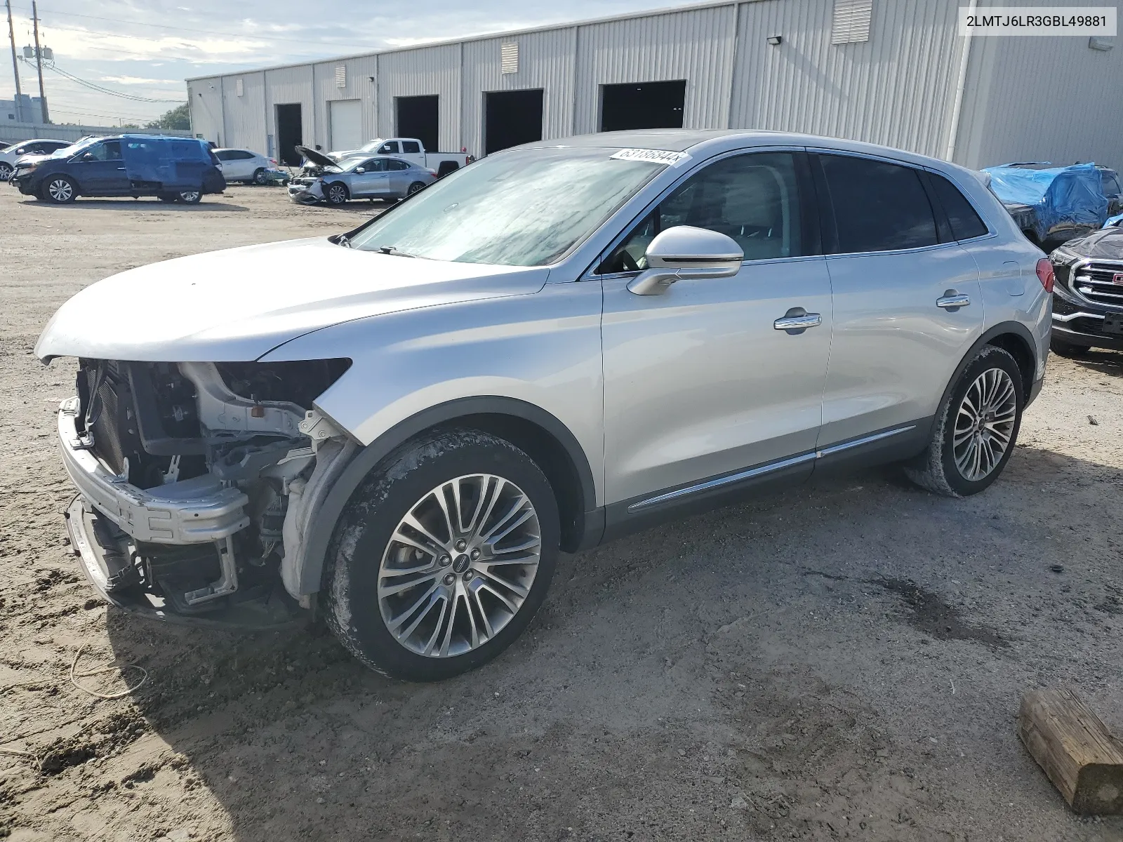 2LMTJ6LR3GBL49881 2016 Lincoln Mkx Reserve