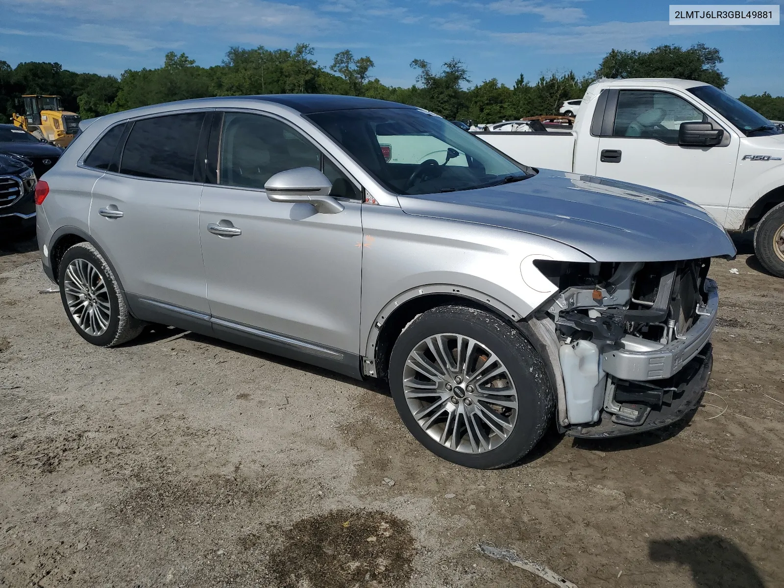 2016 Lincoln Mkx Reserve VIN: 2LMTJ6LR3GBL49881 Lot: 63186844