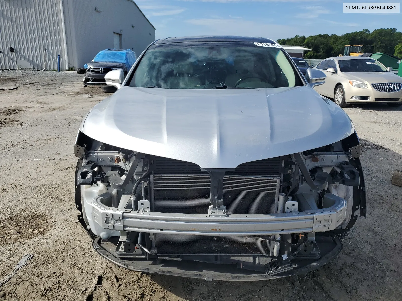 2LMTJ6LR3GBL49881 2016 Lincoln Mkx Reserve