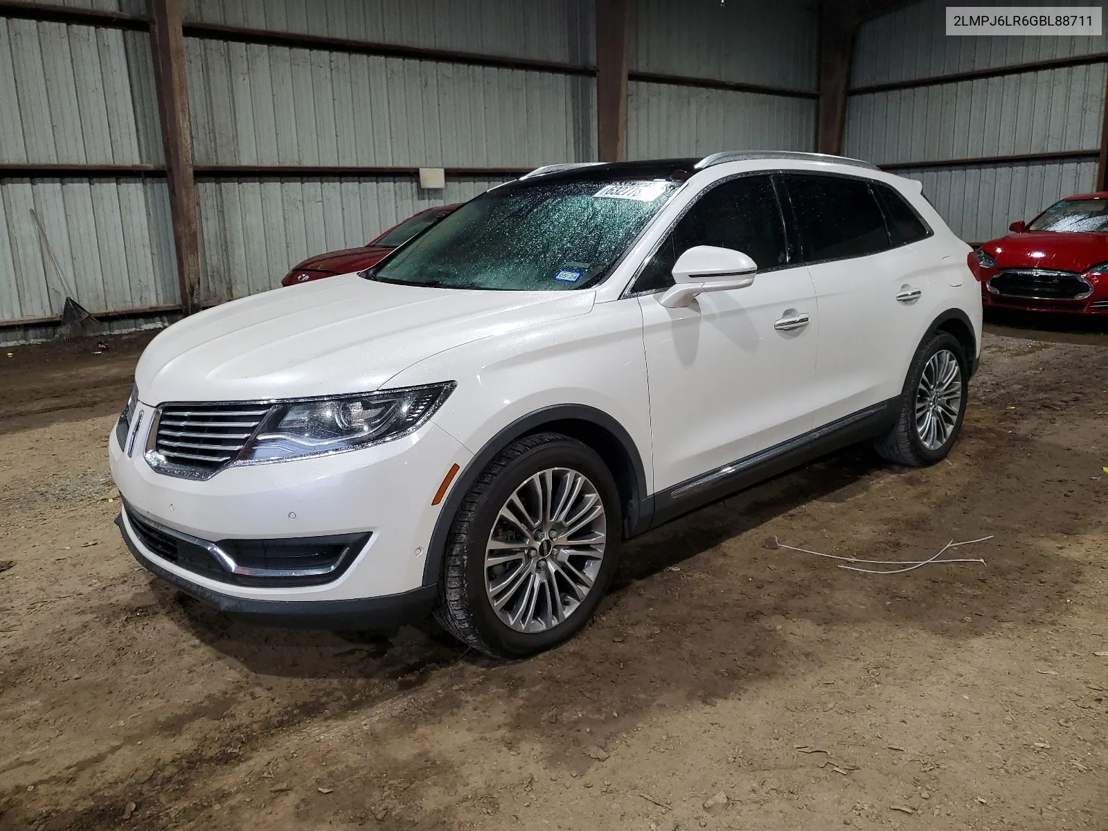 2016 Lincoln Mkx Reserve VIN: 2LMPJ6LR6GBL88711 Lot: 63277844