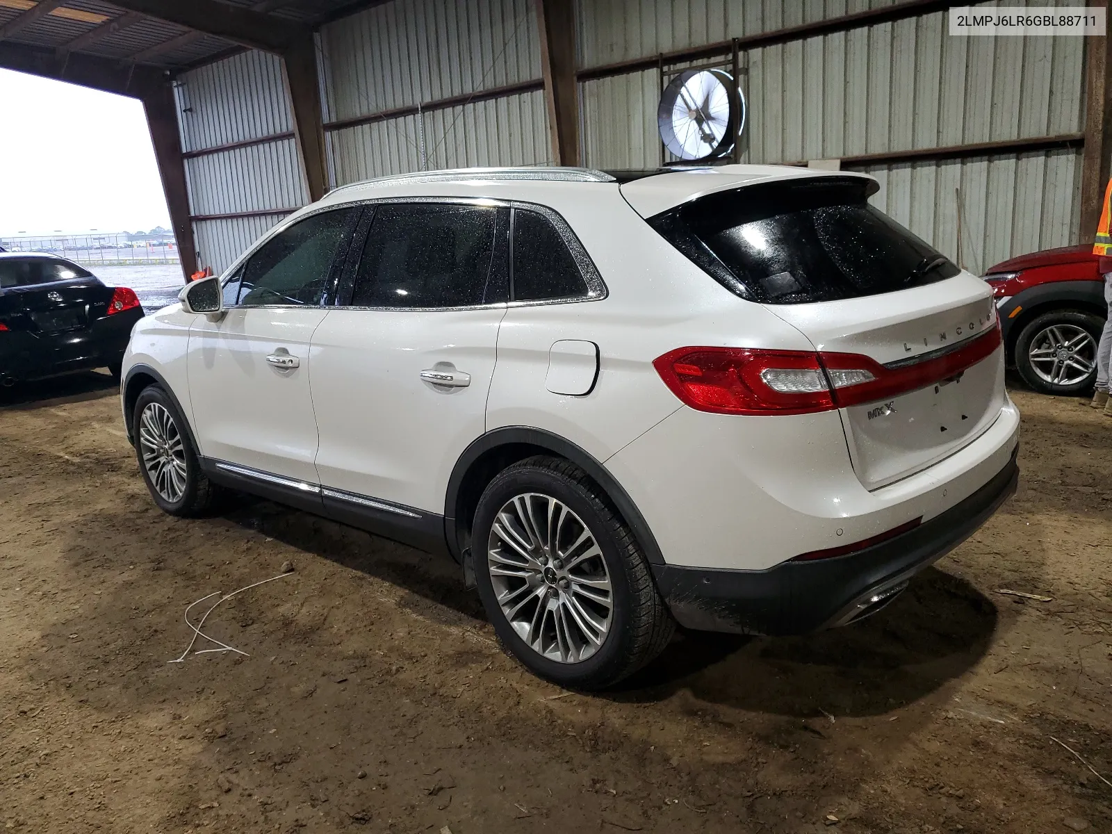 2LMPJ6LR6GBL88711 2016 Lincoln Mkx Reserve