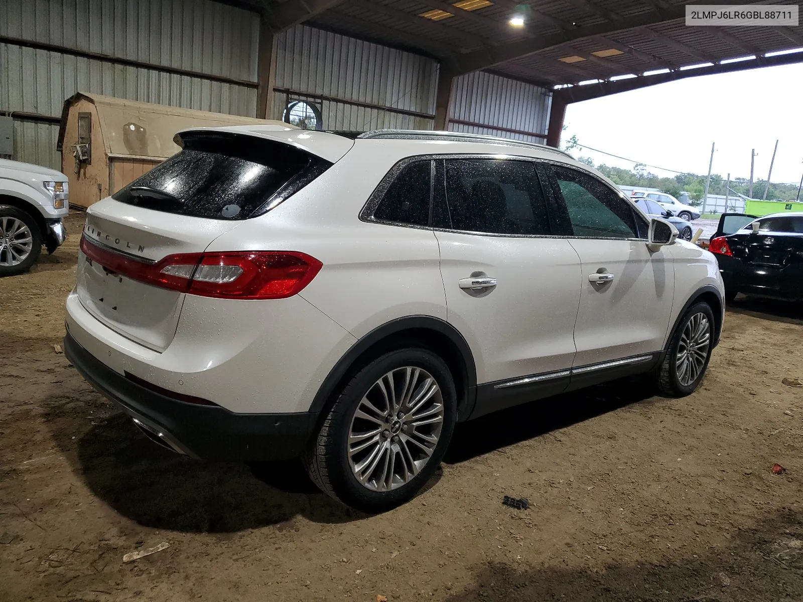 2LMPJ6LR6GBL88711 2016 Lincoln Mkx Reserve